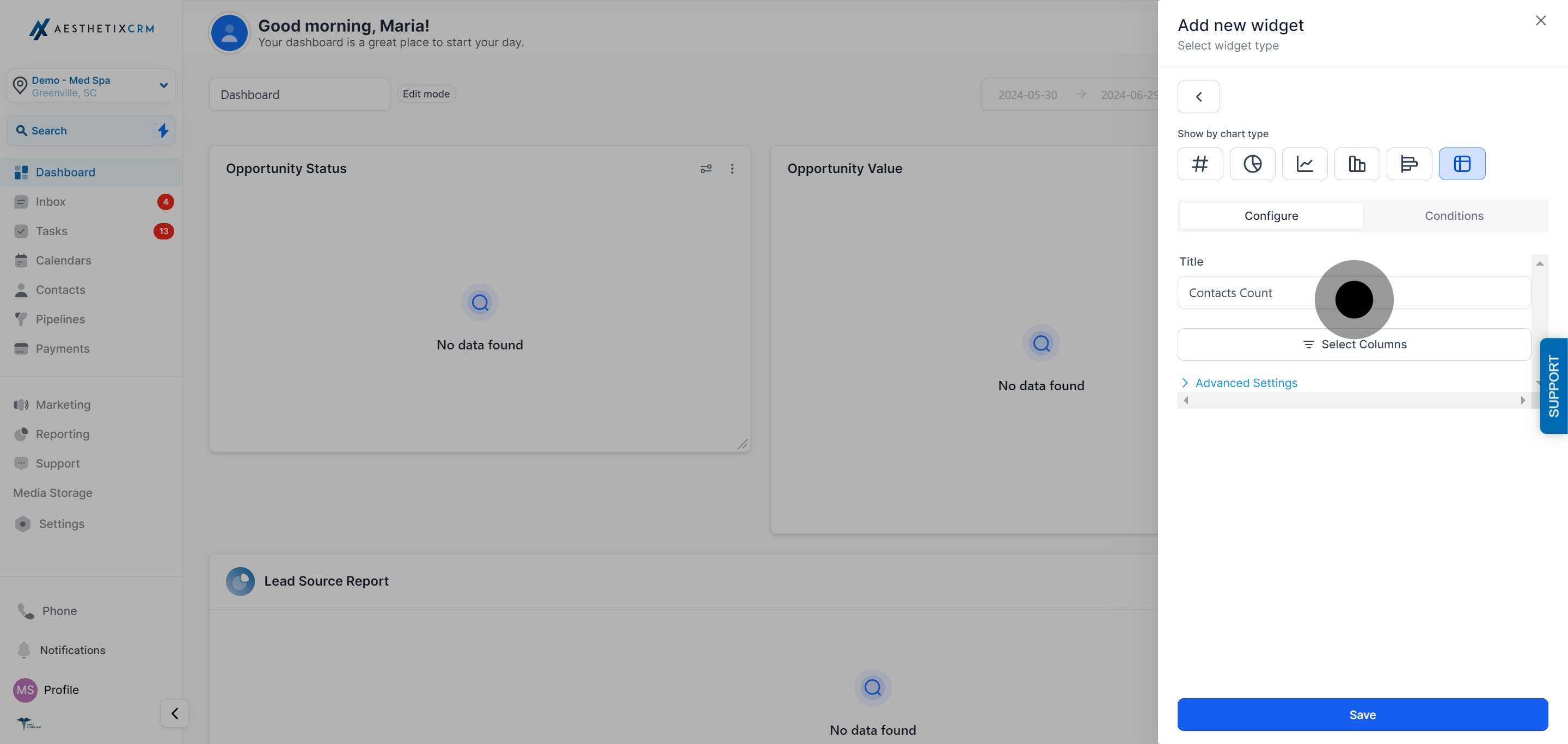 5 After that, click on "Advanced Settings".