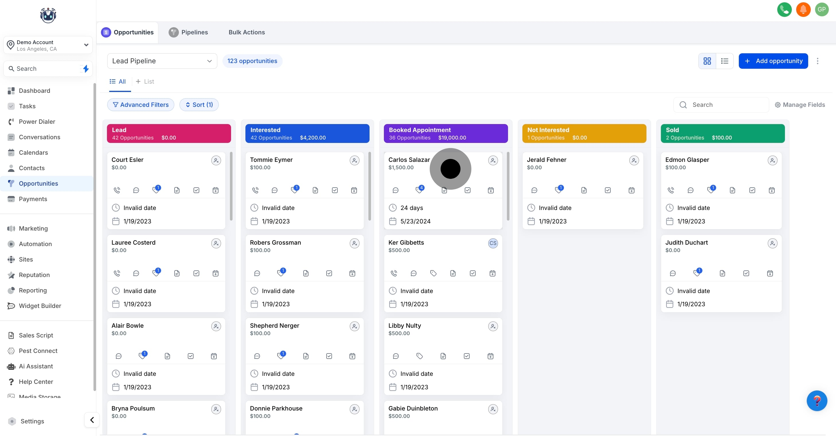2 Click on "Carlos Salazar".