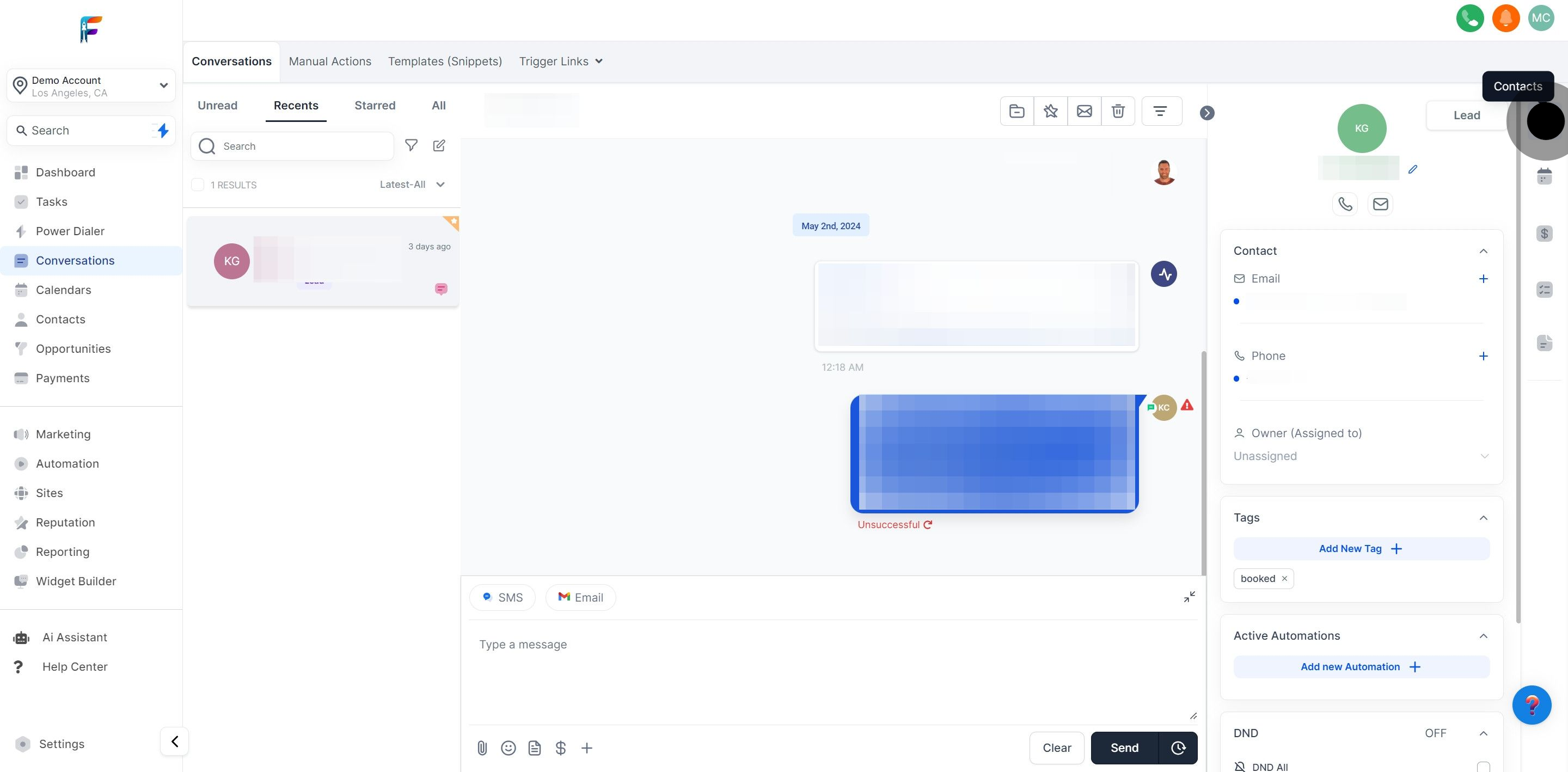 14 After, click on the element.