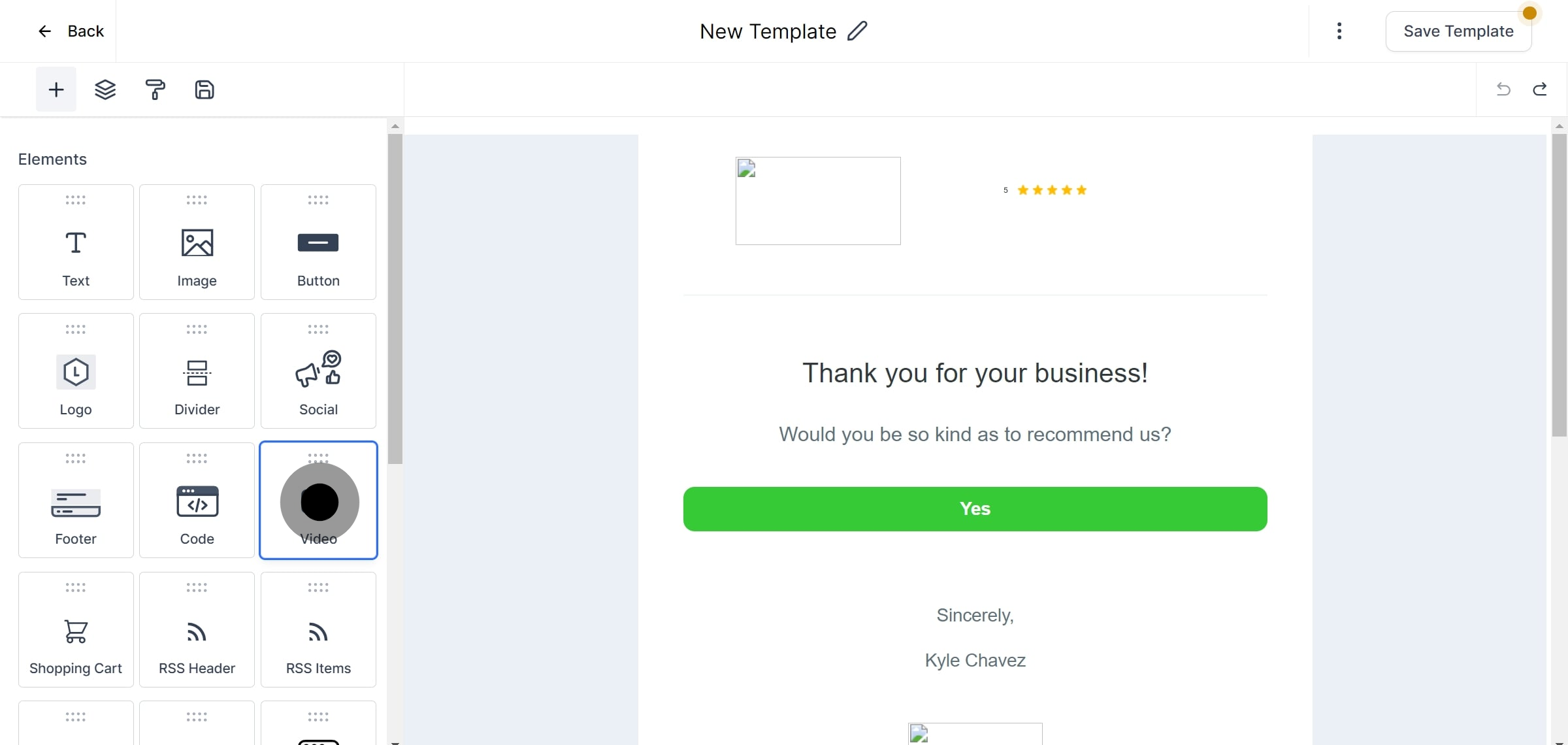 1 To start off, click here.