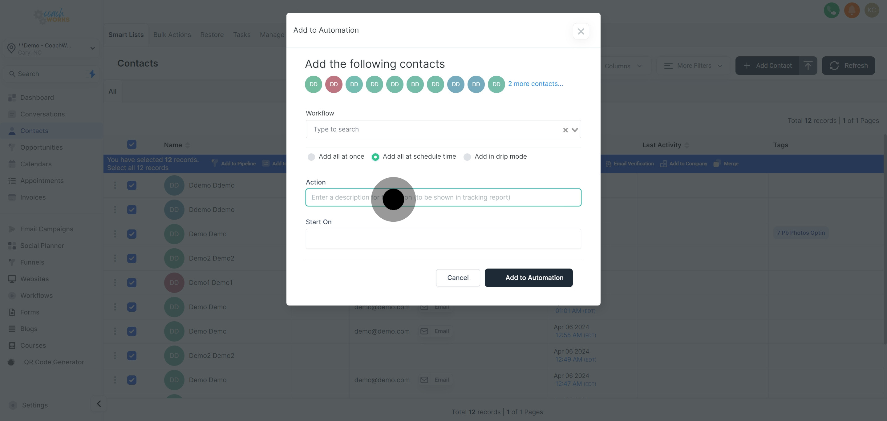 9 After that, click on the element.
