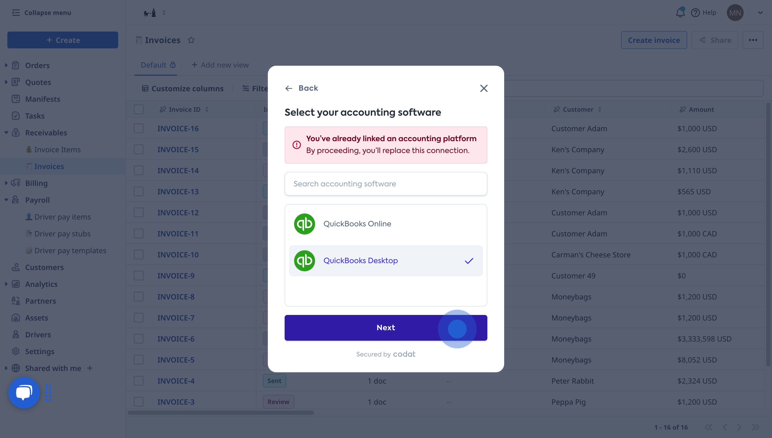 2 Now, click on "Next".