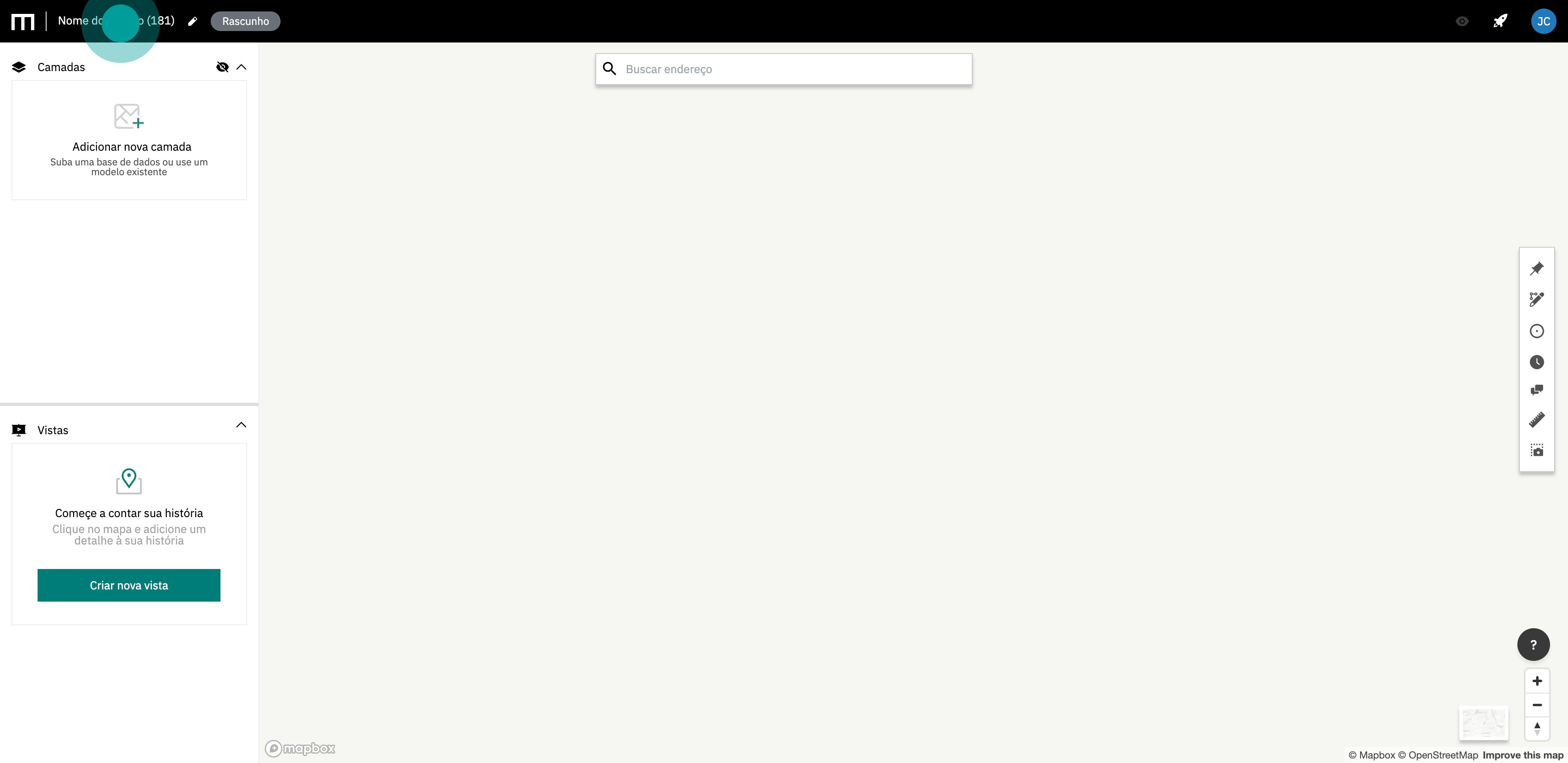 3 Afterwards, click on "Nome do Projeto (181)".