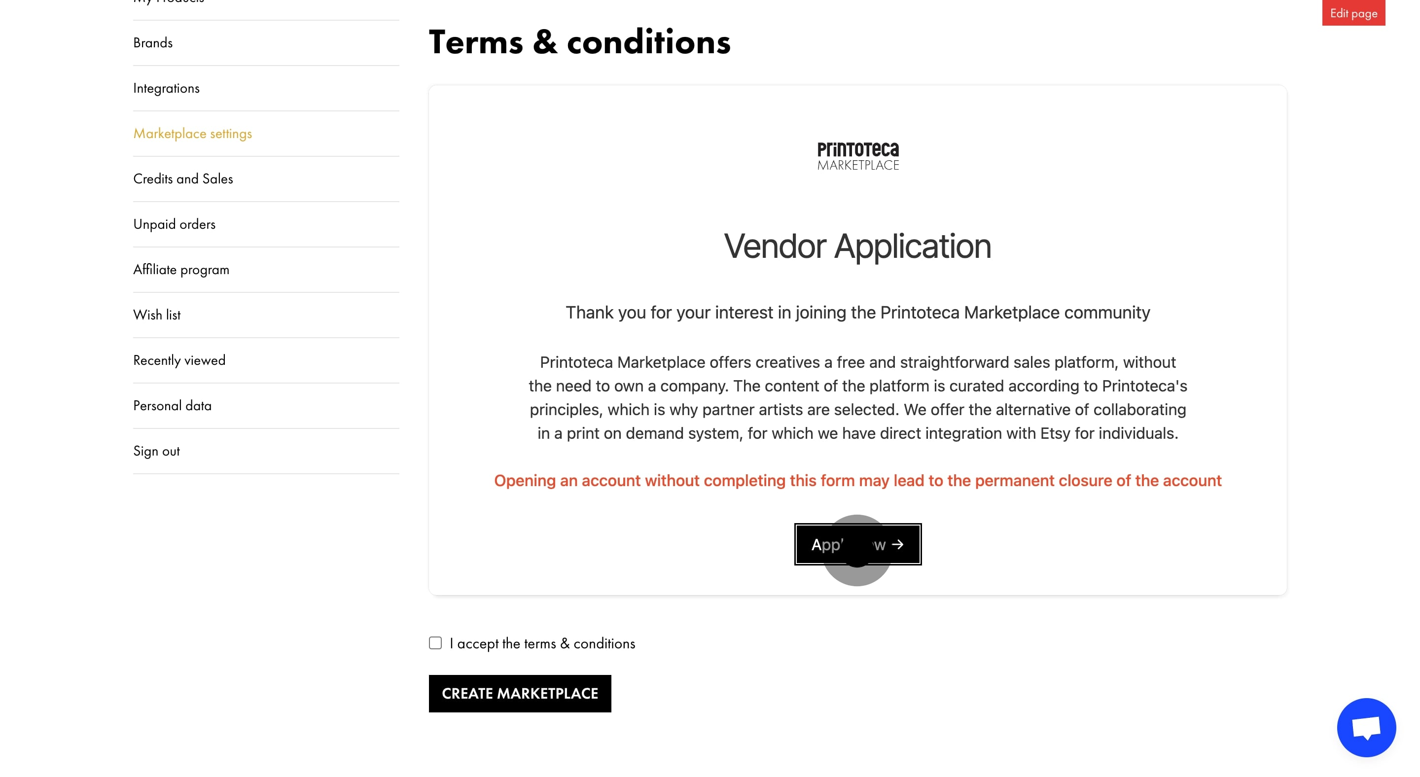 3 After, click on "Apply now".