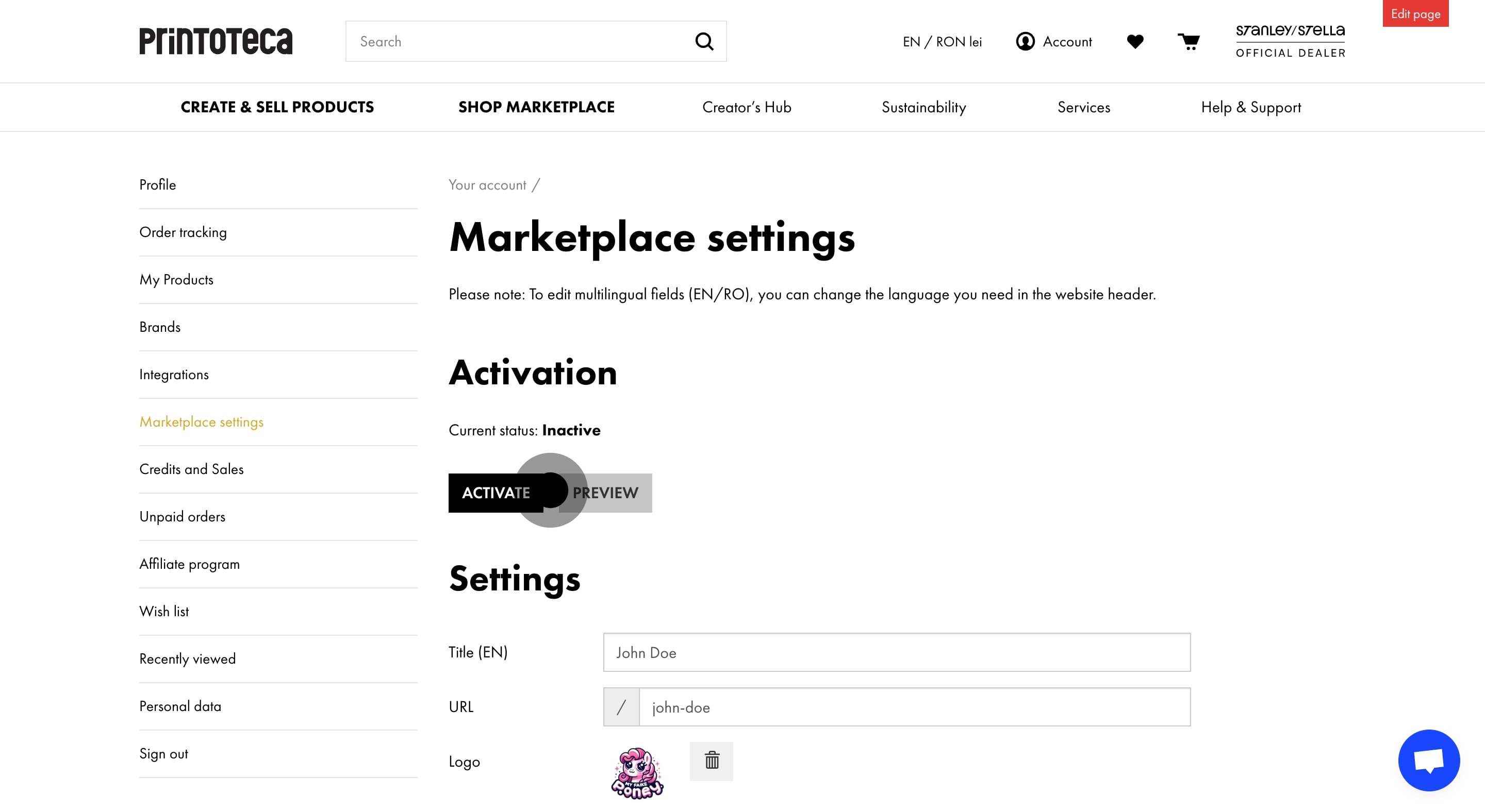 15 Click on "Preview".